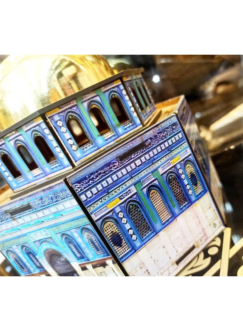 NAMA The luxurious Dome of the Rock incense burner adds a unique touch of elegance to your decor and creates a distinctive atmosphere in every corner. - Image 4